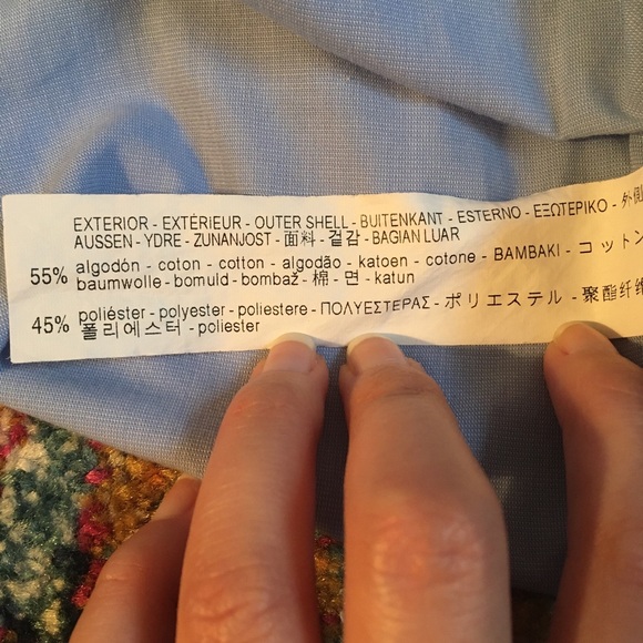 Zara Blue Top Size Small - Picture 10 of 10